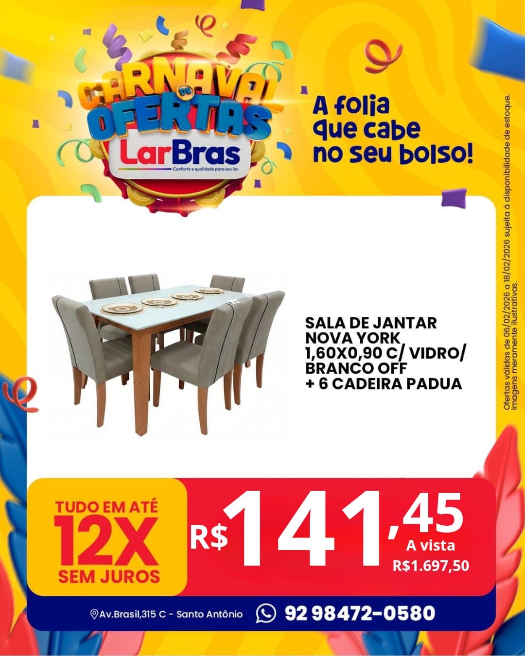 Oferta LarBras - Promoção especial